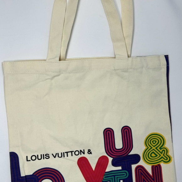 Louis V Eco Tote Designed For Shenzhen Expo and Museum in China - NWOT - Picture 3 of 5